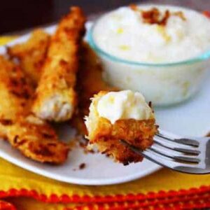 Baked Coconut Chicken Strips