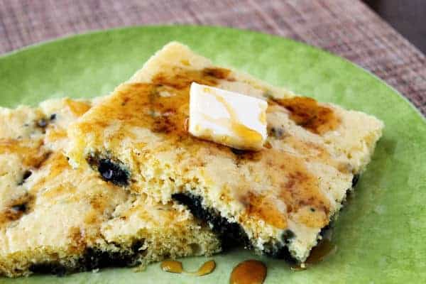 Blueberry Oven Pancake