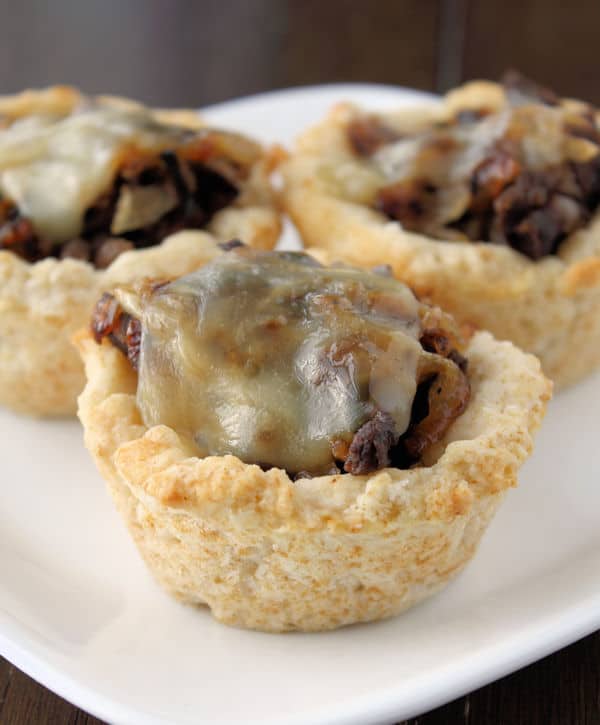 Cheese Steak Cups