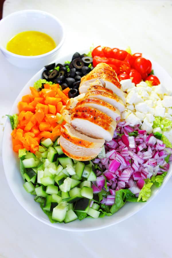 Chopped Chicken Salad
