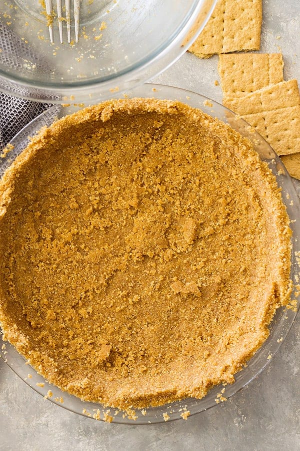 This simple Homemade Graham Cracker Crust is a great alternative to those store bought crusts. It is easy to make and tastes a whole lot better!