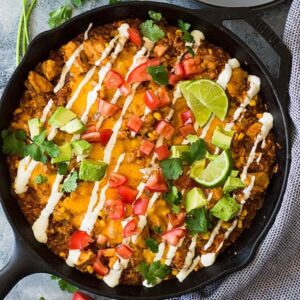 This One Pot BBQ Chicken and Rice is a quick and easy meal the whole family will love! Full of flavor, hearty and satisfying. | www.countrysidecravings.com