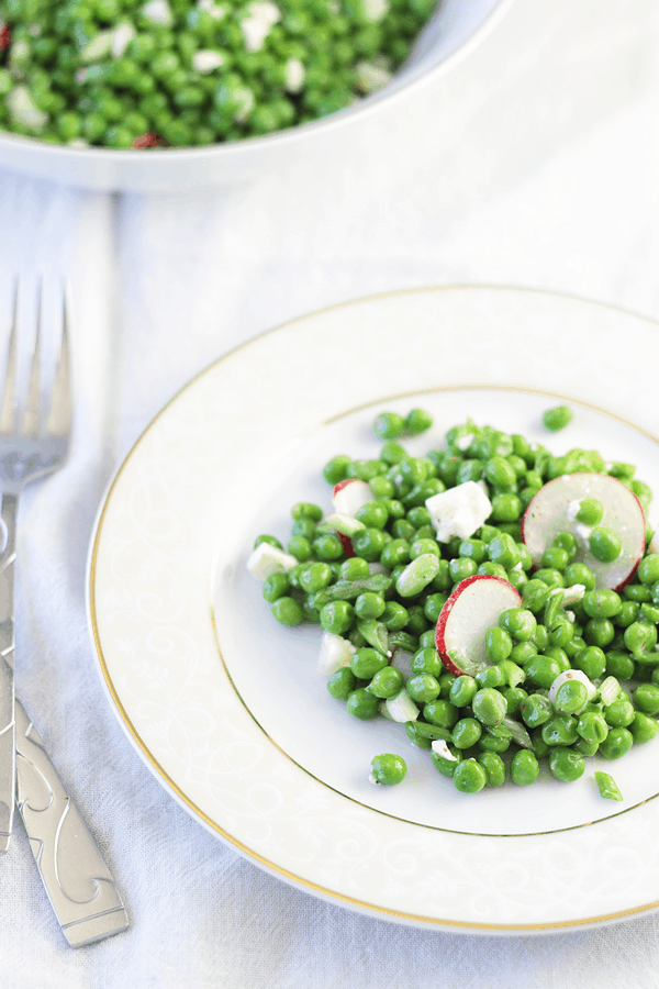 Feta and Pea Salad